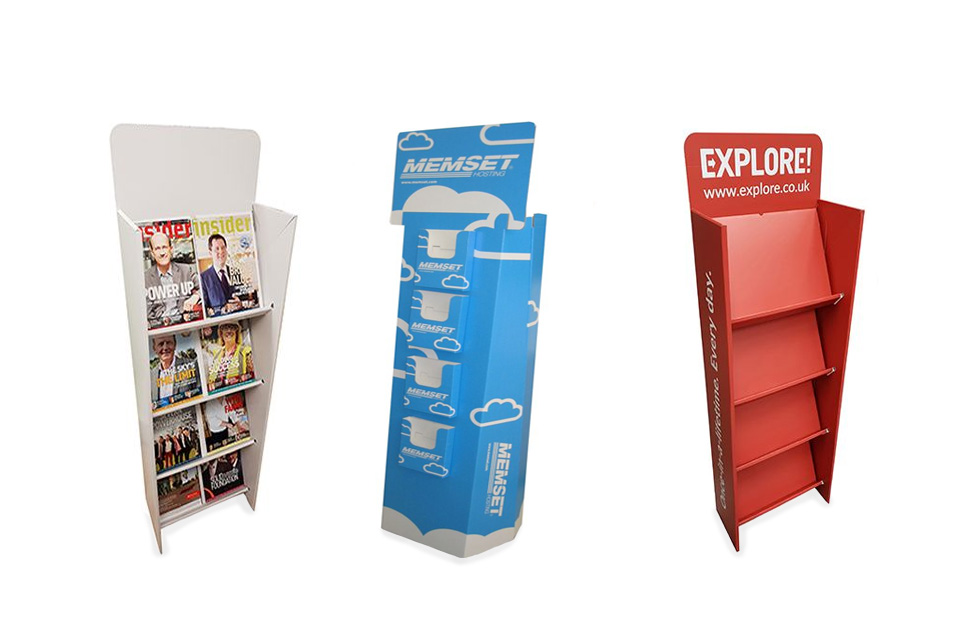 Cardboard Literature Dispensers