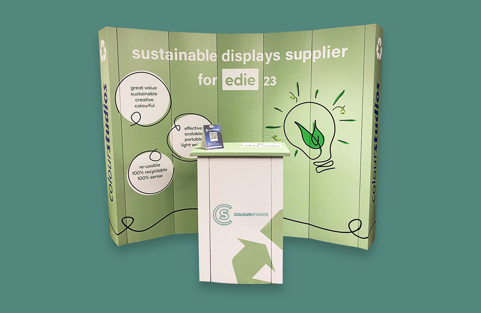 Recycable displays